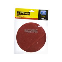 Полировальная насадка Stayer Master 35930-180 (фетр, на липучке, d=180 мм)