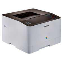 Цветной лазерный принтер Samsung "Xpress C1810W" A4, 9600x600dpi, серый (USB2.0, WiFi)