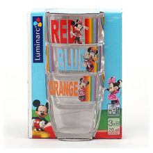 Набор детских низких стаканов (200 мл) Luminarc DISNEY MICKEY MOUSE E5011 - 3 шт