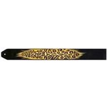 1G3-02 Ремень для гитары. Двухслойная кожа, 65мм, АМС