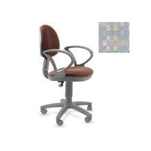 Бюрократ (BURO) Кресло офисное CH-G318AXN светло-зеленое 10-109 серый пластик