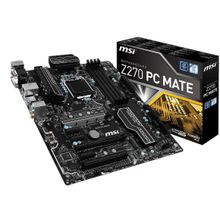 Материнская плата msi z270pcmate, z270, socket 1151, ddr4, atx