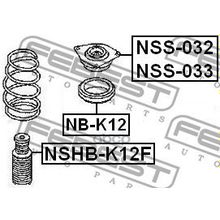 Подшипник Амортизационной Опоры | Перед Прав Лев | Nissan Qashqai J10e 2006.12-2013.12 [El] Febest арт. NBK12