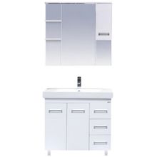 Misty Зеркальный шкаф Селена 90 R