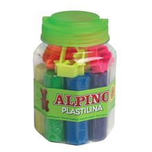 Alpino пластилина и формы для лепки 8 цветов Alpino (Альпино)