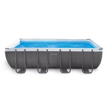 Бассейн каркасный Ultra Frame Metal Pool 732х366х132см Intex 26366