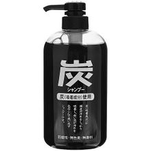 Шампунь для волос с древесным углем JunLove Charcoal Shampoo 600мл