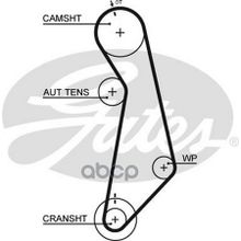 Ремень Грм Audi A3 1.6 96-, A4 1.6 95-  Seat Cordoba 1.6 96-, Leon  Skoda Octavia 1.6, 2.0 97-  Vw Bora, Golf Iv, Passat Gates арт. 5489XS