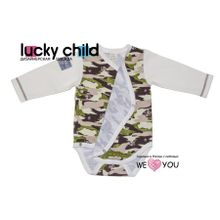 Lucky child Боди детский "Милитари" 31-5