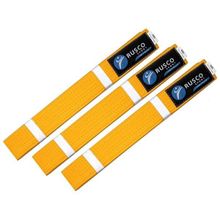 Пояс для кимоно RUSCO SPORT 2,6м (желтый)