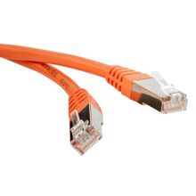 LAN6-S45-45-5.0-LSZH	Патч-корд LANMASTER LSZH FTP кат.6, с заливными колпачками, 5.0 м, оранжевый