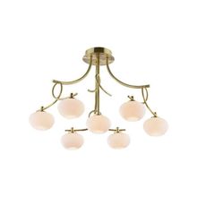 Odeon Light потолочная 1812 7C RONDO(G) ODL09 190 матовое золото G9 7x40W