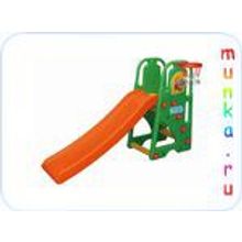JM-835P горка с баскетбольным кольцом "Винни Пух"