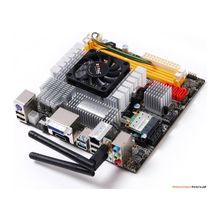 Мат. плата Zotac M880GITX-A-E &lt;SAM3, AMD M880G + SB850, 2*DDR3, DVI, HDMI, SATA III, GB Lan + WiFi, USB 3.0, mini-ITX, Retail&gt;