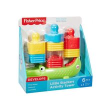 Fisher Price (MATTEL) Mattel Fisher-Price DRG34 Игрушка-пирамидка "Веселый крокодил" DRG34