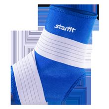 STARFIT Суппорт голеностопа SU-402 усиленный, синий