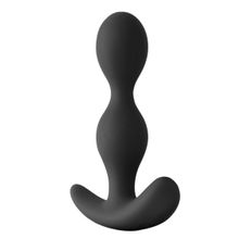 Черная силиконовая анальная пробка-елочка Pillager II - 12,4 см. Черный