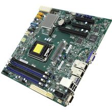 Мат. плата   SuperMicro X11SSH-F (RTL) LGA1151    C236    PCI-E SVGA 2xGbLAN SATA RAID microATX 4DDR4