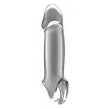 Прозрачная насадка с подхватом Stretchy Penis Extension No.33 (75045)