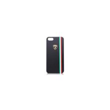 чехол-крышка Lamborghini LB-MPMIP5-TR D1-BK для Apple iPhone 5, black
