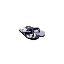 Шлепанцы Quiksilver New Harbour Dark Grey Grey Black