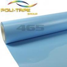 POLI-FLEX Premium 465 Sky Blue термотрансферная плёнка матовая самоклеющаяся полиуретановая 0,5 м, 100 мкм, 25 метров