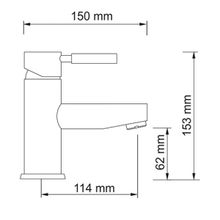 WasserKRAFT Смеситель для раковины Main 4103