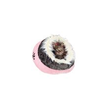 TRIXIE Лежак-пещера для собак и кошек "Minou" розово серый, 41*42*26см