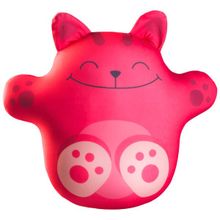 Игрушка Кот Лучик розовый (подушка антистресс)
