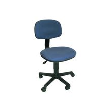 Бюрократ (BURO) Кресло офисное CH-201NX ткань сине-серая 12-263