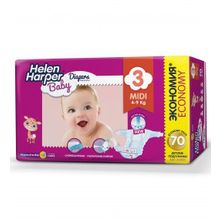 Helen Harper Baby Midi (4-9 кг) 70 шт