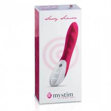 MyStim Ярко-розовый вибратор Mystim Sassy Simon - 27 см.