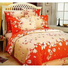 Полутороспальное постельное белье Поплин СайлиД А64-1