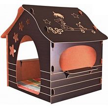 R-toys 060-3 MOUSE HOUSE Игровой домик Велосипед сборный ЭКО-МДФ (Германия) 135х121х105 см