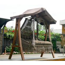 Подвесное кресло-качели «Сеара» на каркасе «Каравелла»