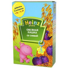 Каша Хайнц (Heinz) Овсяная со сливой 200г с 5 мес.