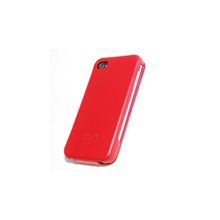 Силиконовая накладка Hoco для iPhone 4 red