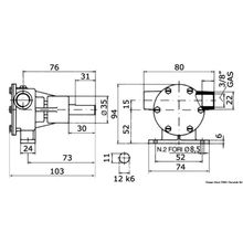 Osculati Nauco PM 38 pump 3 8, 16.036.00