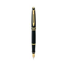 Ручка перьевая Waterman черная с золотом