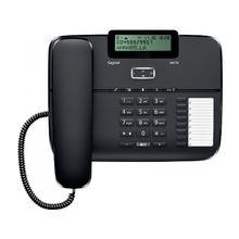 Телефон проводной Siemens Gigaset DA710 черный