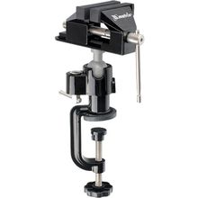 Тиски слесарные многофункциональные,сменная насадка, хомут для дрели, шарнирный механизм, 70 мм Matrix 18508