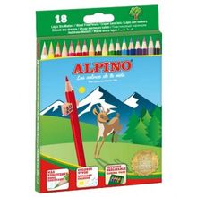 Alpino Цветные шестигранные18 цветов Alpino (Альпино)