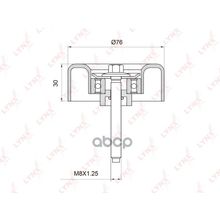 Ролик Обводной Приводного Ремня Ford Mondeo Iii 1.8-2.0 00-07   Transit 2.3 06>   Fiesta 2.0 05-08   Maverick 2.3 04> LYNXauto арт. PB7010