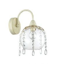 Бра декоративное HOMMI бежевый с зол.патиной хрусталь E14 1*40W 220V арт.3292 1W