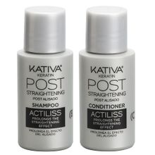 Набор Восстановление для выпрямления волос с секущимися кончиками Kativa Iron Free