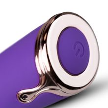 EDC Фиолетовый клиторальный вибратор The Countess Pinpoint Vibrator - 19 см. (фиолетовый)