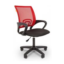 Кресло компьютерное Chairman 696 LT черный красный