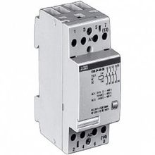 Модульный контактор ESB24 4P 24А 400 220В AC DC | код. GHE3291602R0006 | ABB