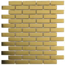 Aparici Design Mosaics Brick Gold Metalizado 26.2x30.6 см