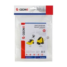 VP-1163 10 Фильтр-мешки Ozone синтетические для пылесоса, увеличенной вместимости, 10 шт